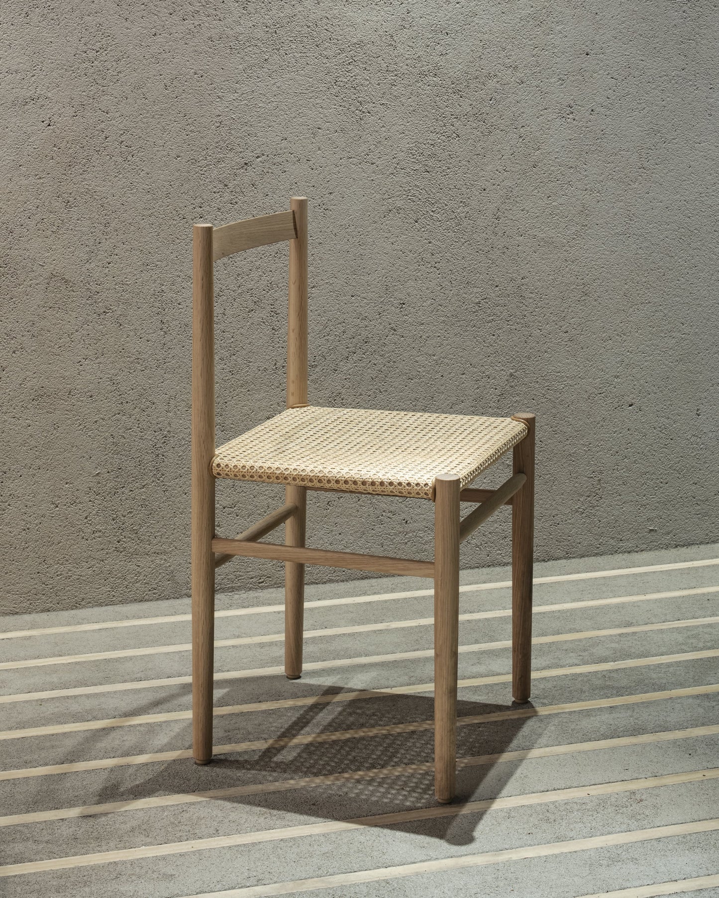NS Rattan chair White