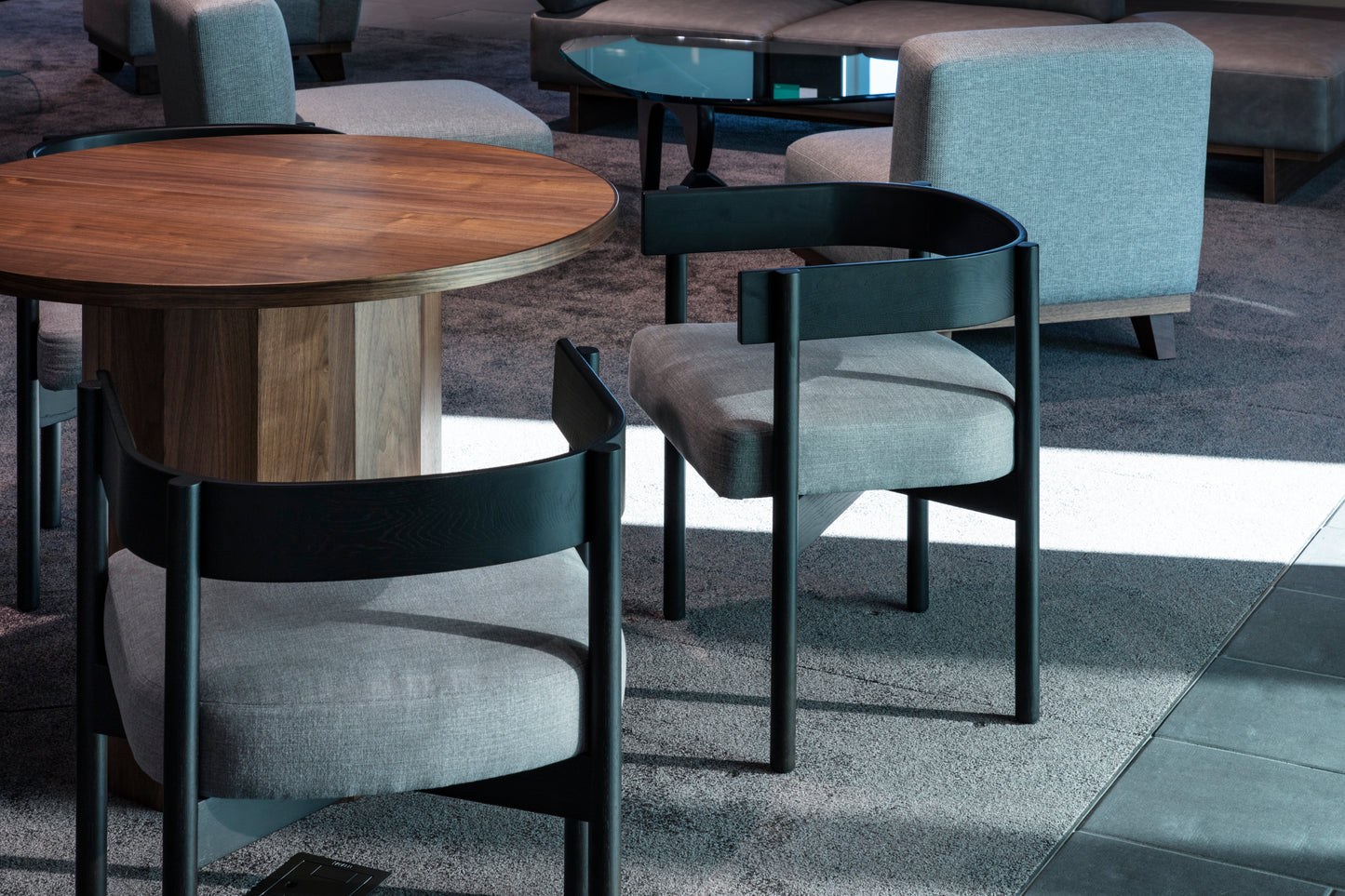 NS Round arm chair 35